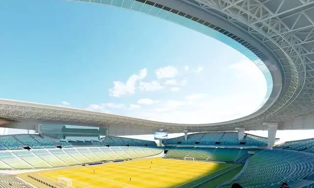 作为主场, 将开工, 万个座位 作为主场, 将开工, 万个座位